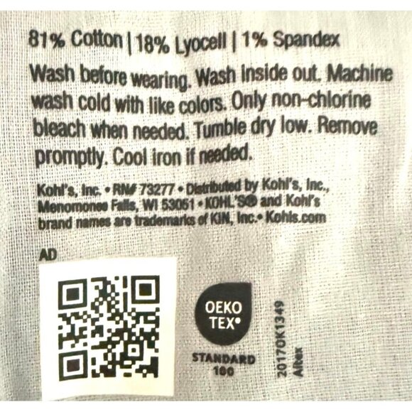 Simply Vera Wang Womens Mid Rise Ombre Fade Relaxed Wide Leg Jeans Sz 8 New - Picture 6 of 9